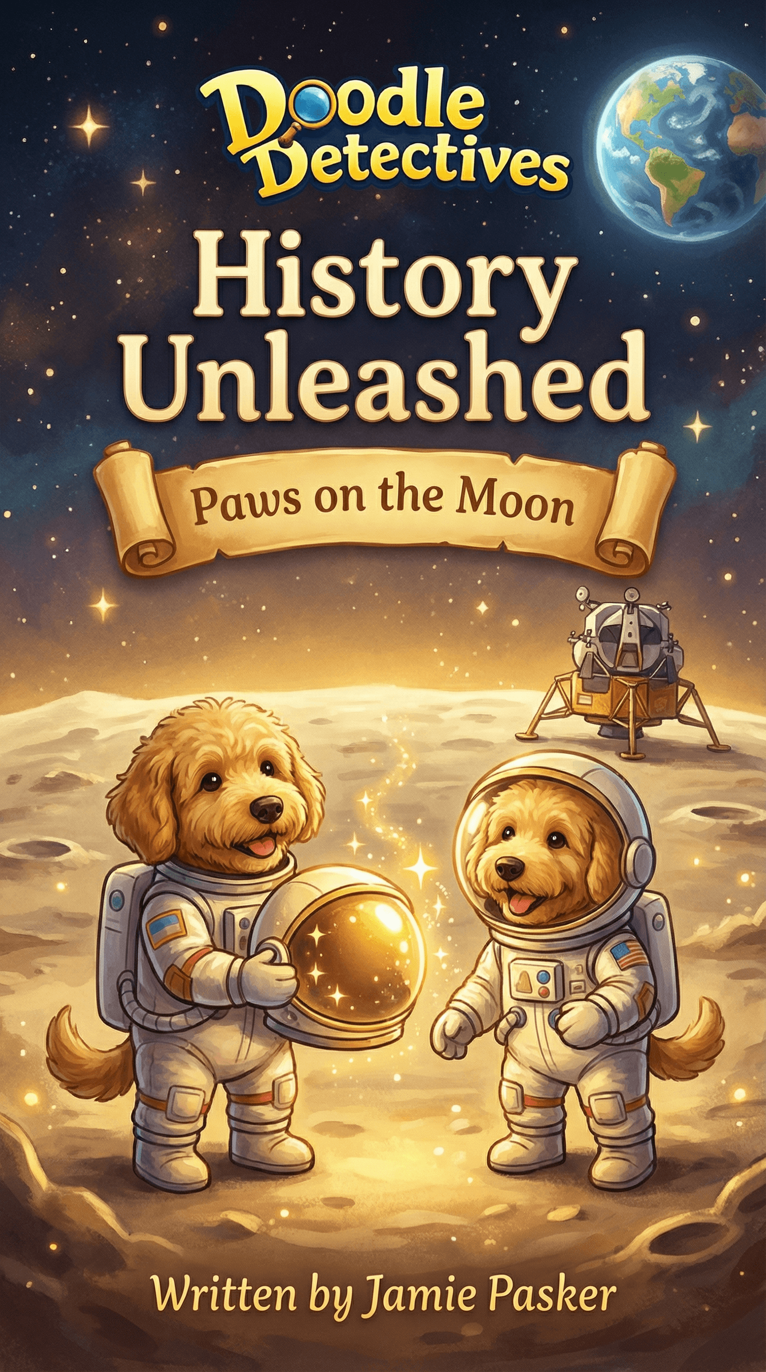 Paws on the Moon book cover